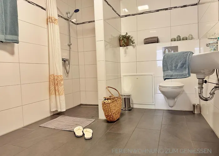 公寓 Nordkoenig Mit Sauna Und Whirlpool Langen (Cuxhaven)